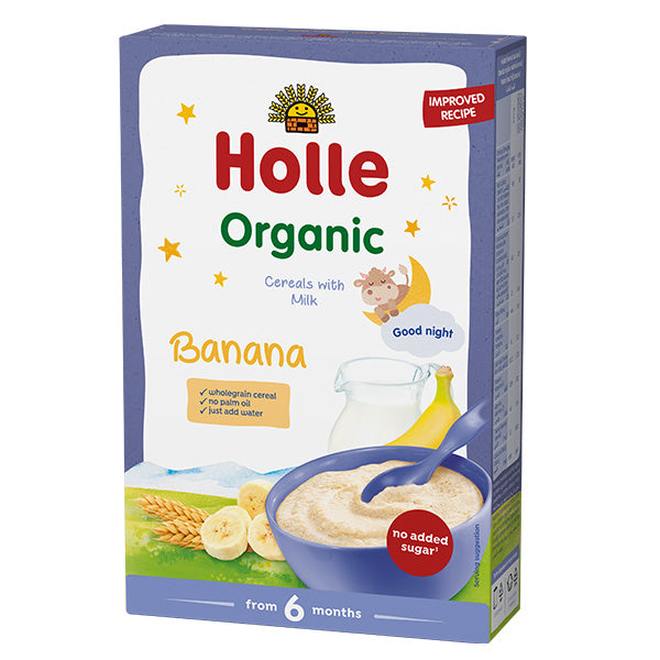 Organic Baby Milk Cereal With Bananas