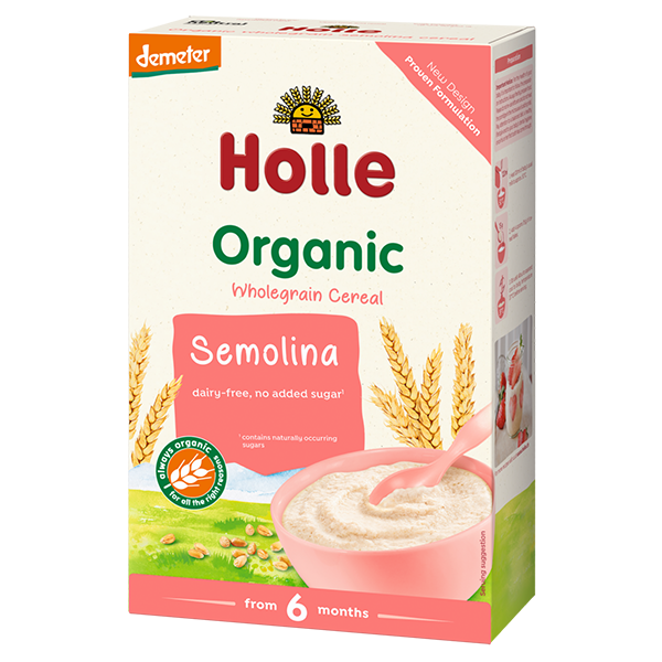 Organic Semolina Baby Porridge