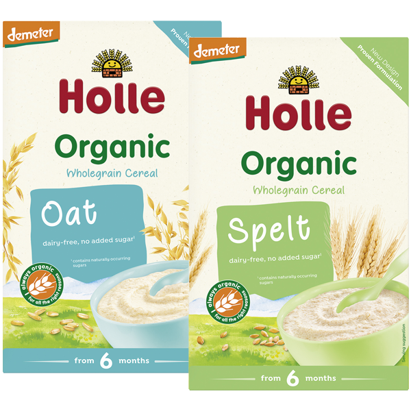 Organic Baby Porridges - Weaning 2 Variety Pack