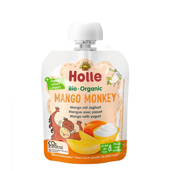 Organic Baby Food Pouch with Yogurt - Mango Monkey