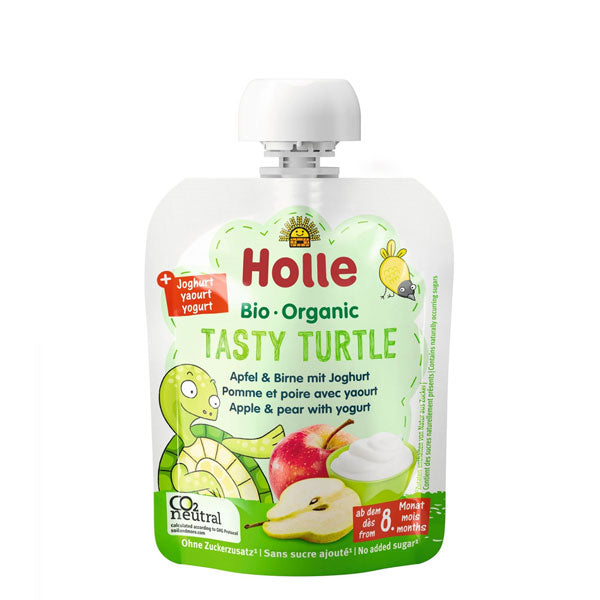 Organic Baby Food Pouch with Yogurt - Tasty Turtle