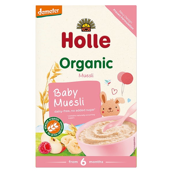Organic Baby Muesli Porridge - CRUMPLED CORNERS