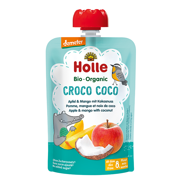Organic Baby Food Pouch - Croco Coco