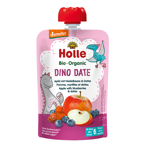 Organic Baby Food Pouch - Dino Date