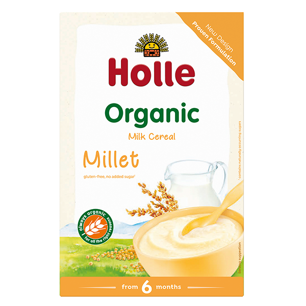 Organic Baby Milk Cereal with Millet