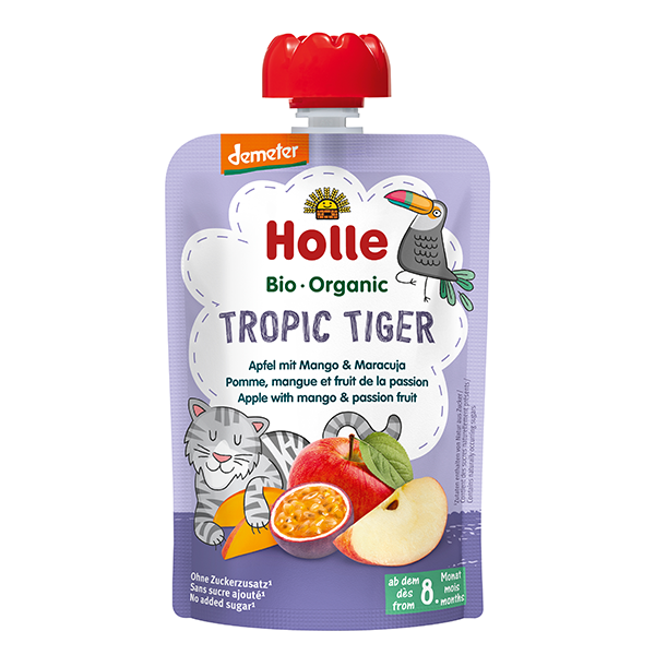 Organic Baby Food Pouch - Tropic Tiger
