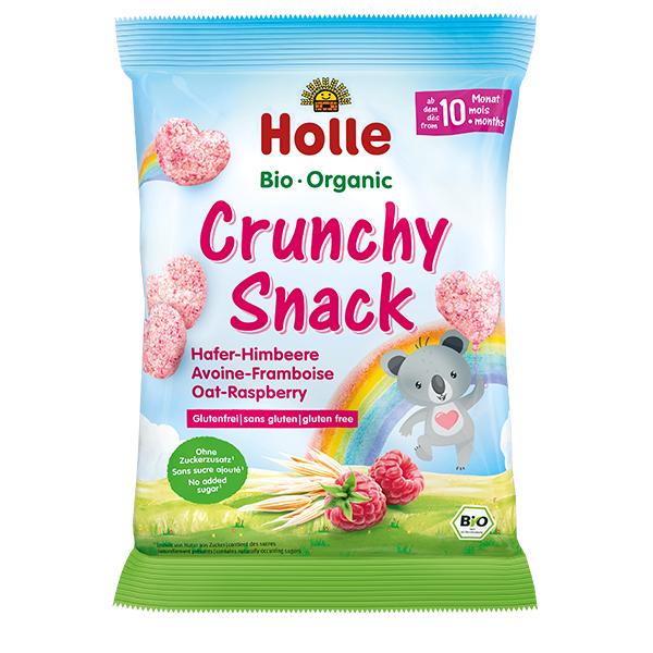 Organic Crunchy Snack Oat - Raspberry