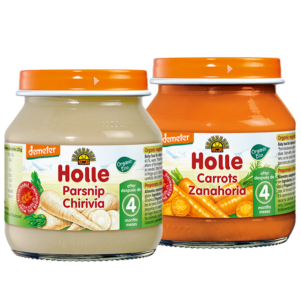 Organic Baby Weaning Starter Vegetable Jars Pack