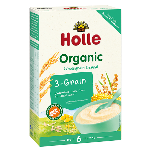 Organic 3 Grain Baby Porridge